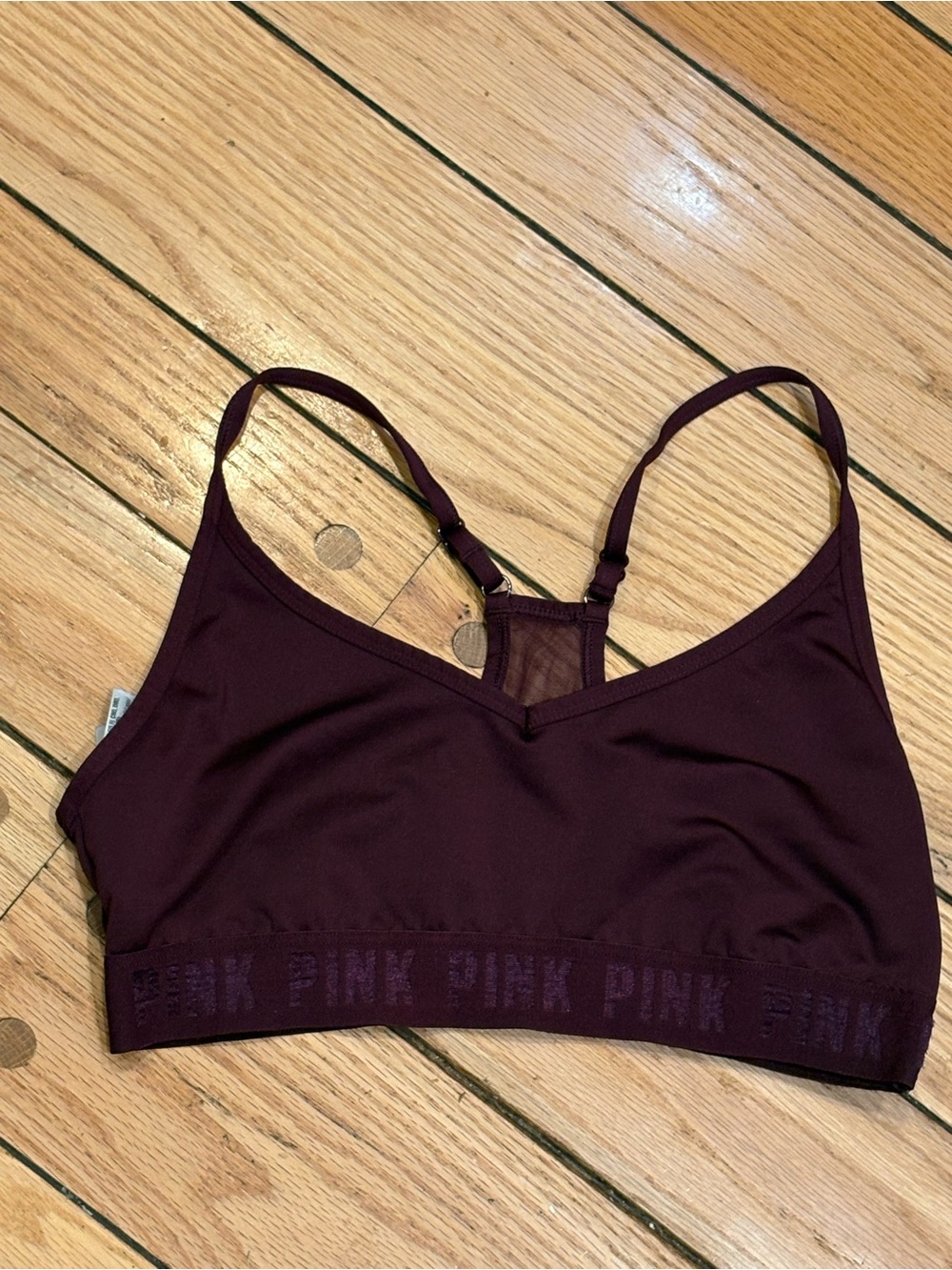 Victoria’s Secret PINK Bralette in Deep Plum purple - size large